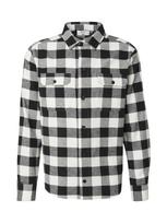 DAN FOX APPAREL Marškiniai 'Efe' juoda / balta