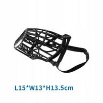 Plastikinis antsnukis XXL, juodas