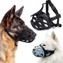 Plastikinis antsnukis, juodas, XS dydis