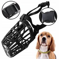 Reguliuojamas plastikinis antsnukis vidutiniam šuniui PUPPY LIGHT M