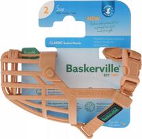 Šuns antsnukis BASKERVILLE Classic, smėlio spalvos, dydis 2 (4 cm)