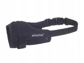 Šuns antsnukis amiplay Air XXL, juodas