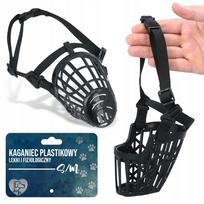 Šuns antsnukis 22 cm, reguliuojamas, lengvas, plastikinis, IL