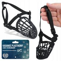 Šuns antsnukis, 15 cm, reguliuojamas, plastikinis, Puppy Yo IL