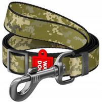 Šuns antkaklis WauDog, reguliuojamas, nailoninis, 20 mm, M, Military