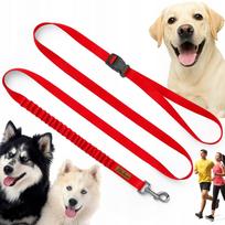 Šunų sportinis pavadėlis bėgimui Dogtrekking, reguliuojamas, su amortizatoriumi, 3 m