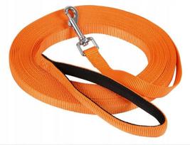 Dresūros pavadėlis Kerbl, 10 m x 20 mm, oranžinis