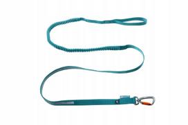 Bėgimo pavadėlis Non-stop Touring Bungee, 2 m, 13 mm, žalias