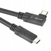 Purelink Usb-c 20gbps 2m 90° kampas, Usb4 Gen2x2 laidas