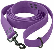 Vandeniui atsparus pavadėlis šunims Dog Crazy, violetinis, 1,5 m x 25 mm