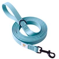 Šuns dresūros pavadėlis, 3 m, vandeniui atspari PVC juosta, 15 mm