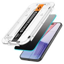 Grūdintas stiklas - Spigen - GLAS.TR EZ FIT Privatumas - iPhone 15 Plus - 2 vnt. - Privatumo filtras