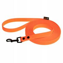 Šuns pavadėlis TRAINING CORD HEXA, 15 m, 16 mm, oranžinis, su juodais elementais