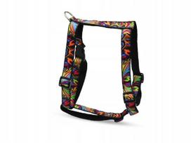 Šunų petnešos BUBU PETS Picasso Guard, juodos, 30 mm, 60–100 cm