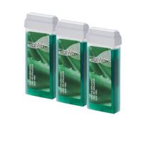 Kasetinis vaškas Italwax Aloe vera, 100ml x3