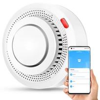 Išmanusis dūmų detektorius su WiFi pranešimais į telefoną, garsus 85 dB