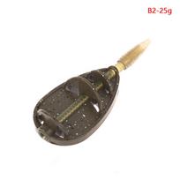 (25 g masalo tiektuvas) Inline Method karpių žūklės šėrykla 25/35/45 g pelėsio žvejybos reikmenų priedai jauko svaidyklės masalo rinkinys žvejybos masalo laikiklis
