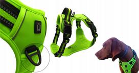 Šuns petnešos Easy Walk, atspindinčios, be spaudimo, XL dydis