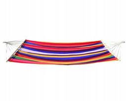 Daugiaspalvis hamakas su skersiniais, 200x80 cm, 100 kg