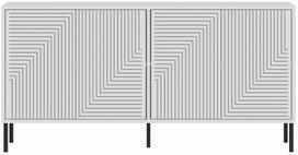 Konsolinis staliukas Kalune Design Evolet, balta sp., 36 cm x 150 cm x 75 cm