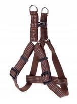 Atšvaitiniai šunų diržai Classic M, 15 mm, reguliuojami, rudi, 35–50 cm