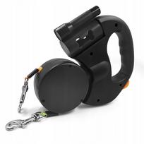 Automatinis pavadėlis Flexi, 3 m, dviems šunims