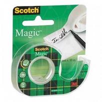 Lipni juostelė Scotch® 810 Magic, 19 mm x 7.5 m, nematoma, su laikikliu, 1114-118