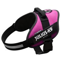 Šunų petnešos Julius-K9 IDC Power, tamsiai rožinės, dydis 1
