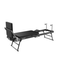 AOT Reformer R2 juodas pilates treniruoklis