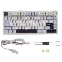 "Aula F75 80" mechaninė klaviatūra "Hot-swap" belaidė klaviatūra "Bluetooth" belaidė "Pbt" žaidimų klaviatūra