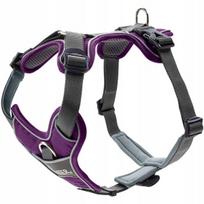 Šuns petnešos Hunter DIVO, violetinės-pilkos, L/XL dydis