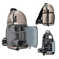 K&F Concept Fotoaparato petinė kuprinė – Atspari vandeniui fotografijos kuprinė DSLR/SLR fotoaparatams - Nailonas(geležinė pilka)