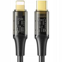 MCDODO USB-C LIGHTNING GREITO ĮKROVIMO KABELIS 36W 1M, SKIRTAS IPHONE 11 12 13 14