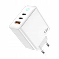 Jellico Eu20 Gan 65w: Greita 3 prievadų Usb-c/usb-a įkroviklio