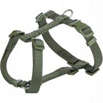 Šunų petnešos, H tipo, alyvuogių žalios, M–L, 52–75 cm, 20 mm