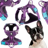 Šunų petnešos TRUELove Easy Walk, Cordura, violetinės, M