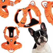 Šuns petnešos Truelove Easy Walk, Cordura, oranžinės, M dydis