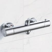 Termostatinis dušo maišytuvas, G3/4 BSP (26,4 mm) + žemas G1/2" BSP (21 mm)