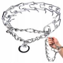 Metalinė antkaklė dideliam šuniui, 40–55 cm, L dydis