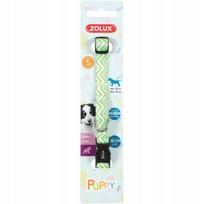 Šuniukų antkaklis ZOLUX Puppy PIXIE 13 mm, žalias