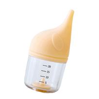 Mažų šuniukų ir kačiukų žindukas su srauto reguliavimu, geltonas, 20 ml