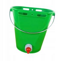 Veršelių girdymo kibiras, 8 l, žalias, su 1 žinduku