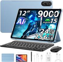 Planšetinis kompiuteris Blackview MEGA2 11.97" Android 15 2.4G+5G Wifi, RAM 36GB ROM 256GB/SD 2 TB 9000mAh Mėlyna
