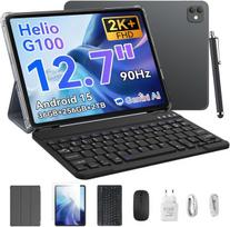 Planšetinis kompiuteris Blackview LINK8 12.7" 2K+ 90Hz, 36GB + 256GB/SD 2 TB, Android 15, 8400 mAh, 16+13MP, WPS Pilka