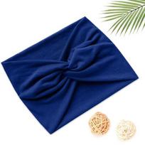 Kryžminis Bandeau - AVIZAR - Safyro Mėlyna - Minkšta Medžiaga - Patogus - Iš elegantiškas