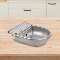 Automatinis metalinis vandens dubuo karvėms, 27x27x10 cm