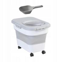 Sauso maisto indas katėms, baltas, didelės talpos