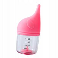 Šuniukų ir kačiukų maitinimo buteliukas, lengvai valomas, rožinis, 20 ml