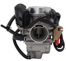 PD24J karbiuratorius, skirtas 4 taktų GY6 125cc 150cc varikliams ATV elektrinis droselis motociklo motoroleris 152QMJ 157QMI