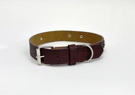 Odinis šuns antkaklis BUBU Panama, rudas, M dydis, 20 mm, 46 cm